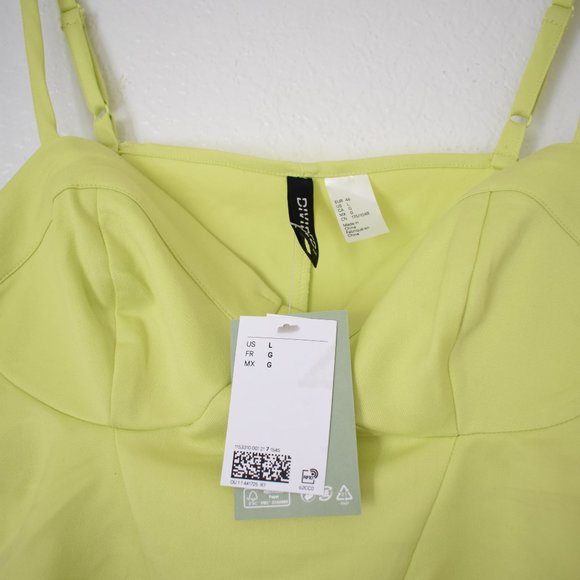 H&M Twill Corset-style Top - Picture 7 of 14